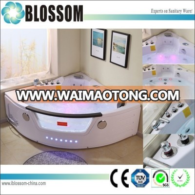 2017 China nice design best quality freestanding air whirlpool massage bathtub